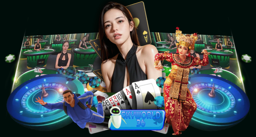 SKYWORLD36 รวมคาสิโนออนไลน์