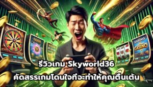 รีวิวเกม Skyworld36 คัดสรรเกมโดนใจที่จะทำให้คุณตื่นเต้น-9