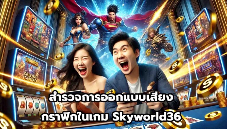 สำรวจการออกแบบเสียงและกราฟิกในเกม Skyworld36-10
