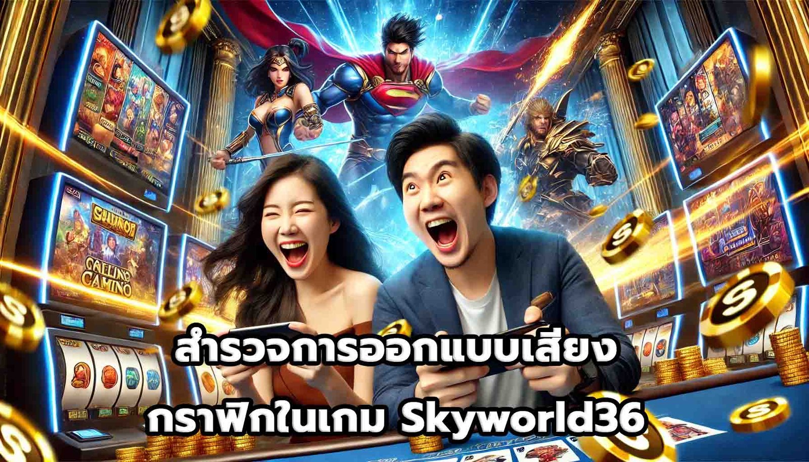 สำรวจการออกแบบเสียงและกราฟิกในเกม Skyworld36-10
